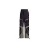 Training Pants Comfortable Loose Retro Sports Pants Women Pants Black FU0712