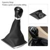 Gear Shift Cover 5-Speed Manual Transmission Gear Shift Stick Knob Dust-proof Cover for Ford Focus