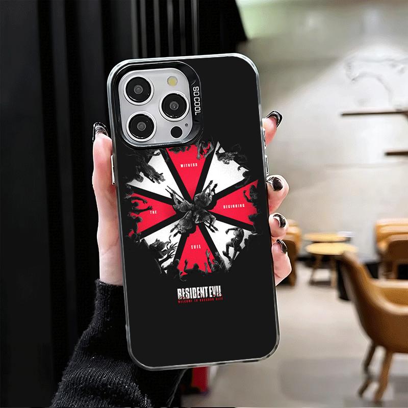 Мягкий чехол для телефона R-Resident-Evil для iPhone 15 16 17 Pro Max 17Air 16E 14 Plus 13 12 Mini Ударопрочный чехол Задняя крышка