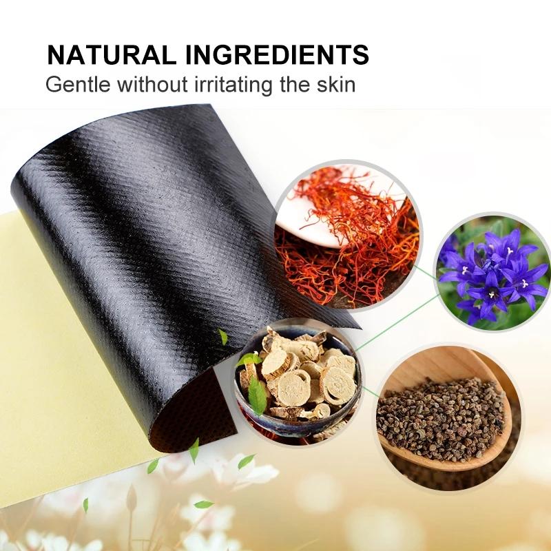 Травяной обезболивающий пластырь для лечения дискомфорта в плечах, шее, спине, коленях и суставах