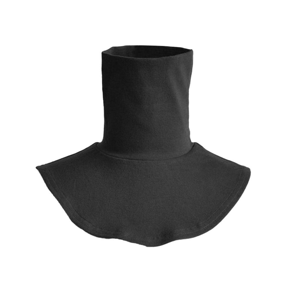 Половина топа с высоким воротником, съемный воротник-стойка, накидка на шею, весна, осень, зима