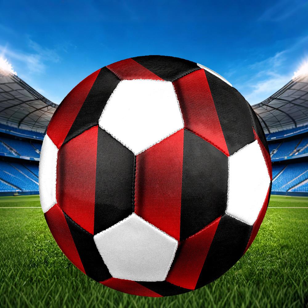 1pc Abstract Gradient Lightweight PVC Training Soccer Ball, Size 5, Suitable for Indoor and Outdoor TrainingGift y60386