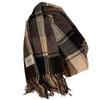 Plaid Collection~ Korean Plaid Fringed Ins Scarf Female Autumn And Winter Students Warm Atmosphere Scarf