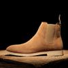 Fashion Fashion Yellow Chelsea Boots Men Pointed Comfortable Dress Boots Men Slip On Cheap Women Men's Suede Shoes Zapatos Hombre Casual