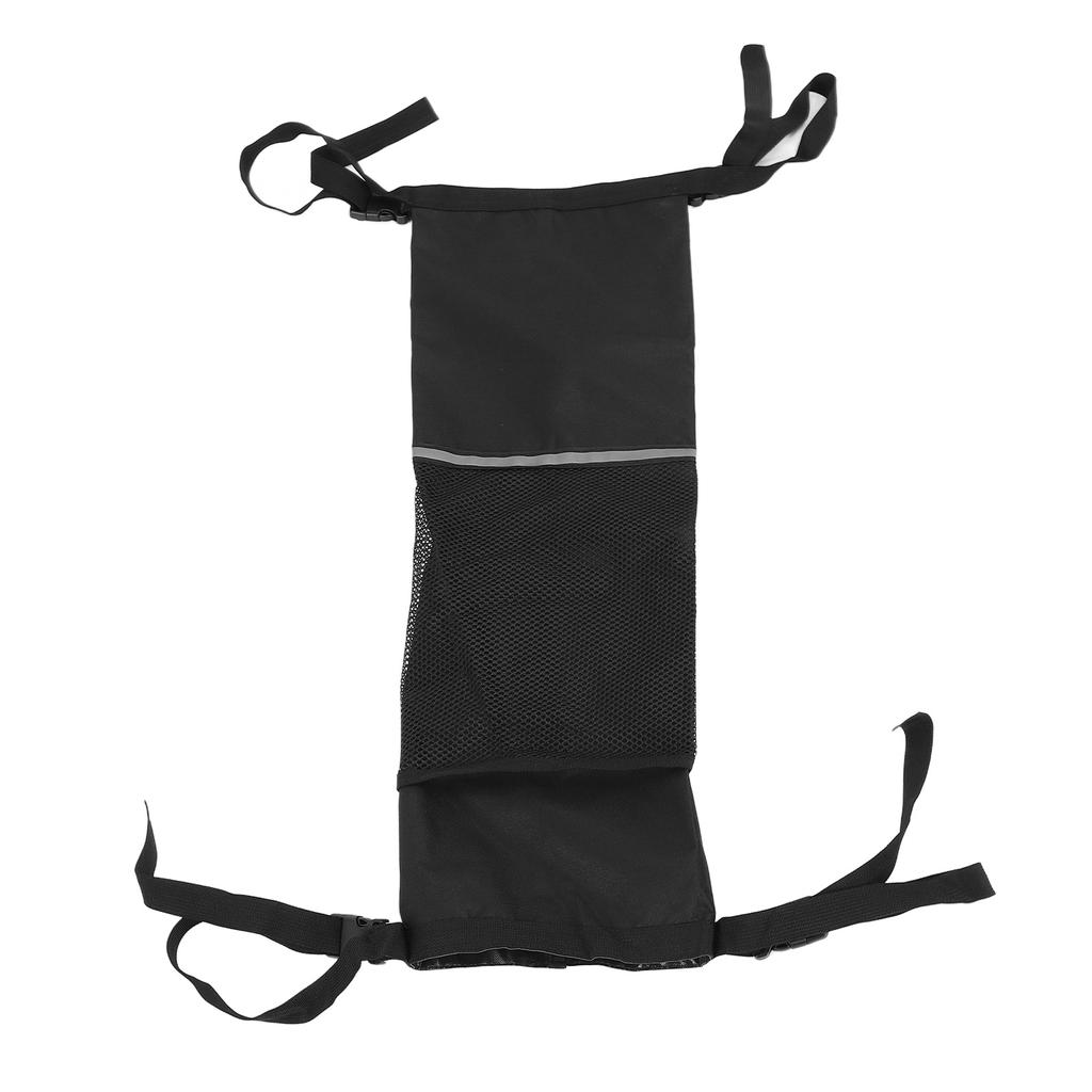 600D Oxford Fabric Wheelchair Bag with Reflective Stripe Accessories Transport Chairs Pouch for