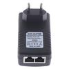 48V 0.5A Wall Eu Power Supply Poe Injector Ethernet Adapter Ip Phone/Camera
