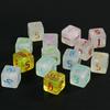 Набор многогранных игральных костей D6 игральные кости маджонг покер игра развлечения азартные игры кости 10 шт многогранные игральные кости
