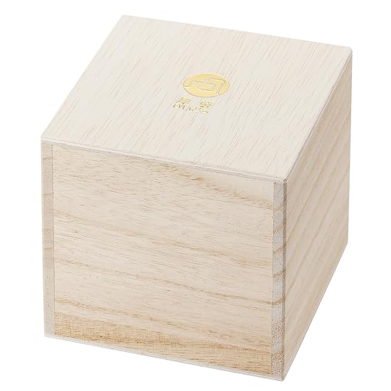 ADERIA Tsugaru Vidro Hyoka Gold-Leaf Rock Glass, Yu (Sunset), 300ml, Made in Japan, in Dedicated Woo
