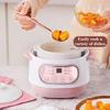 1L Large Capacity Mini Slow Cooker Anti-Dry Burn Easy Operation Electric Smart Ceramic
