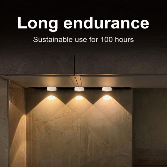 LED Cabinet Lamp Dimmable Kitchen Counter RGB Color Remote Control Night Light