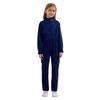 Girls Practical Wear Stand Collar Jumpsuit for Daily Activities
