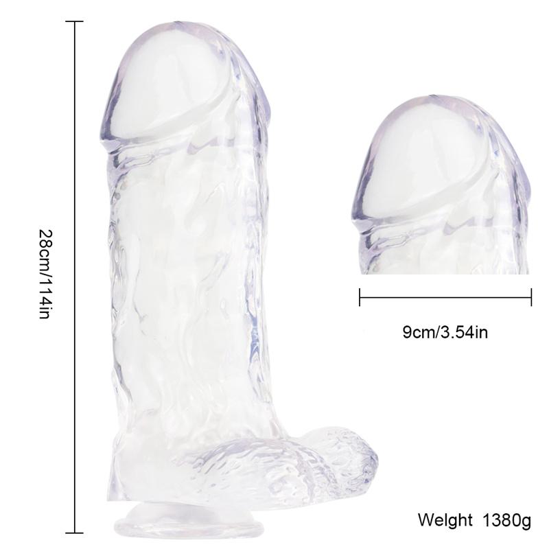 Женский мастурбатор Супер толстый имитационный дилдо Большой жеребец Фистинг Анальная пробка Товары для взрослых