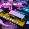 Custom Name Personalized AEK Athens FC Pattern Mousepad, Laptop PC Desk Mat, Decorative Desk Mat for Home Keyboard Pad Gift