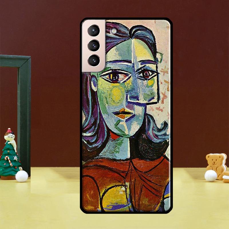 Picasso Abstract painting Art Phone Case For Samsung Galaxy S25 Ultra S20 S21 S22 S23 S24 Ultra S24 FE S9 S10 Plus Cover