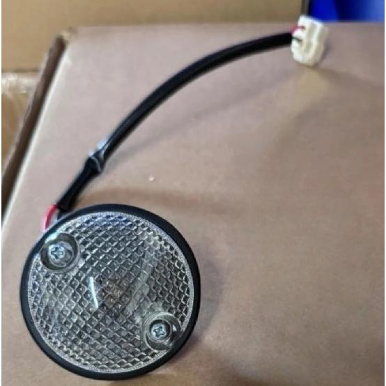 1 Pcs LHD or RHD Round Signal Lamp for Pajero V20 Front Side Marker Corner Lamp for Montero V30 Accessories