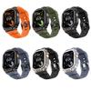 Прочный Ремешок для Часов с Защитным Чехлом для IWatch Ultra 49мм 46мм Ударопрочный ТПУ Чехол Ремешок с Полной Защитой для IWatch Ultra