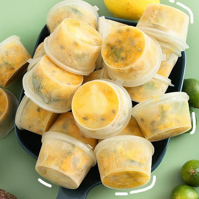 10 шт. одноразовые прозрачные пластиковые коробки для соуса и специй, контейнер для хранения специй