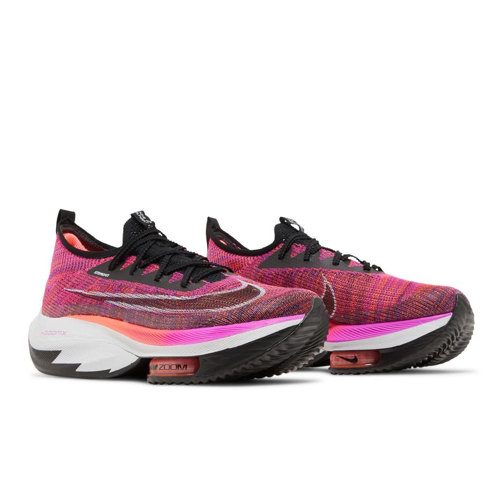 Nike Air Zoom Alphafly NEXT% Flyknit 'Hyper Violet' (Unisex) Hyper Violet / Flash Crimson / Black / Black Running Shoes CI9925 501