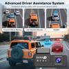 4K+2.5K Dash Cam Dual Lens 2160*3840P Recording Car Camera Built-In WiFi GPS DVR Dashcam Night Vision Video Recorder 24H Parking