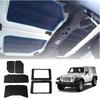 KURT ECP Custom Interior Parts Set for Jeep Wrangler Includes and Door Easy and Stabilizes Interior and Includes and Sahara 6-Piece JK/JL (Select