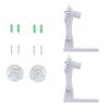 Для TP-Link C200 C210 C220 C225 TC70 EC70 KC410S Настенные кронштейны 2 шт. Белый пластик Вертикальная регулировка 180 градусов
