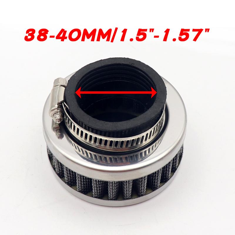 28mm-60mm Universal Air Filter Cleaner Motorcycle ATV Pit Dirt Bike Air Cleaner Intake Filter for Honda Kawasaki Yamaha Moto