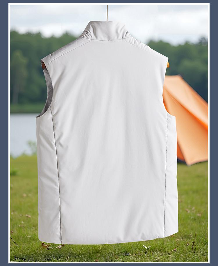 [90 Goose Down] Outdoor Sports Down Vest Men's Autumn/Winter