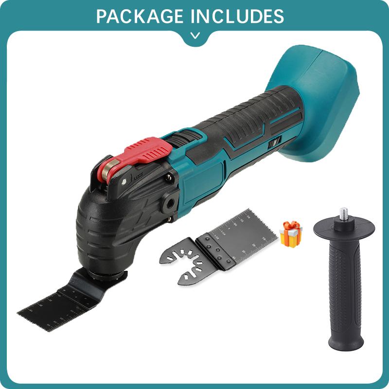 Электрический беспроводной осциллятор 170 Вт, домашняя обрезная пила, многофункциональный триммер/лопата/режущая пила, инструменты для батареи Makita 18 В/21 В
