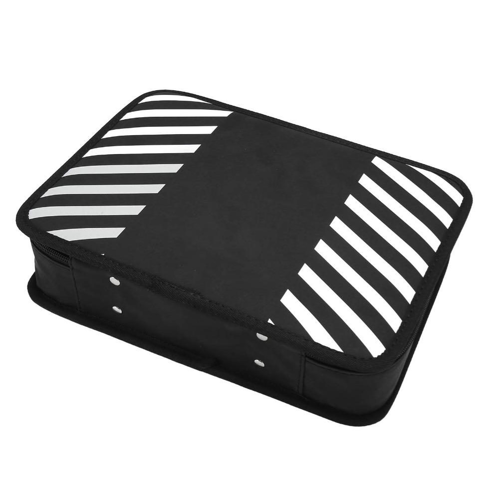 PU Barber Tool Bag Organized Compartments Hair Cutting Grooming Kit Storage Organizer Travel Use
