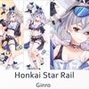 Dakimakura Honkai Star Rail Ginro наволочка для всего тела FATE аниме наволочка отаку игра пледы наволочка Декор для кровати подарок