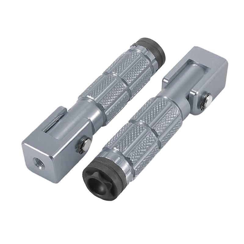 90 Degree Fixed Folding-Footpegs Foot Peg Front Rear Footrest Pedal Universal Motorcycle Modified Accessories 1 Pair