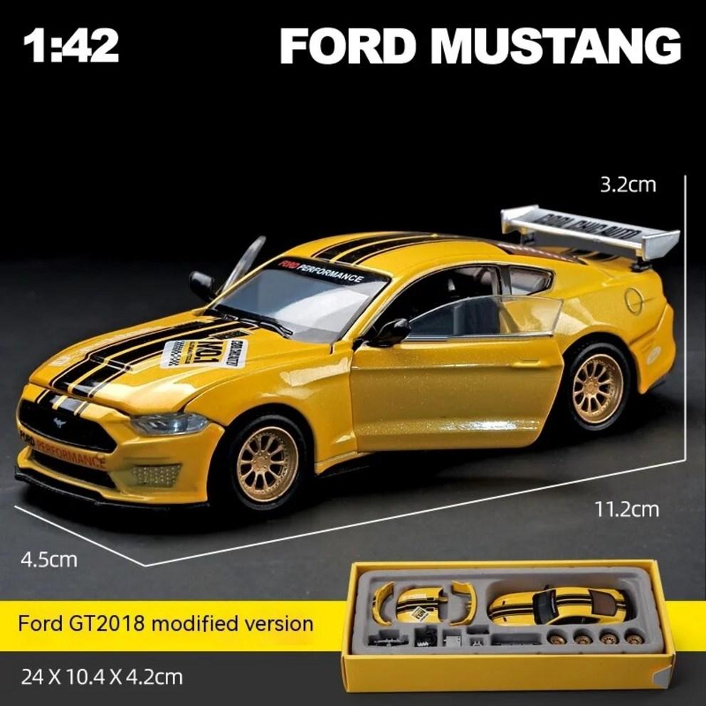 CCA DIY 1:Модель-конструктор Ford Mustang в масштабе 43