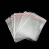 200pcs/set Self Adhesive Seal Plastic Bag Clear Jewelry Package Bags