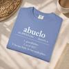 Abuelo Est 2027 Shirt, Spanish Pregnancy Announcement, Promoted to Abuelo, Comfort Colors® 1717
