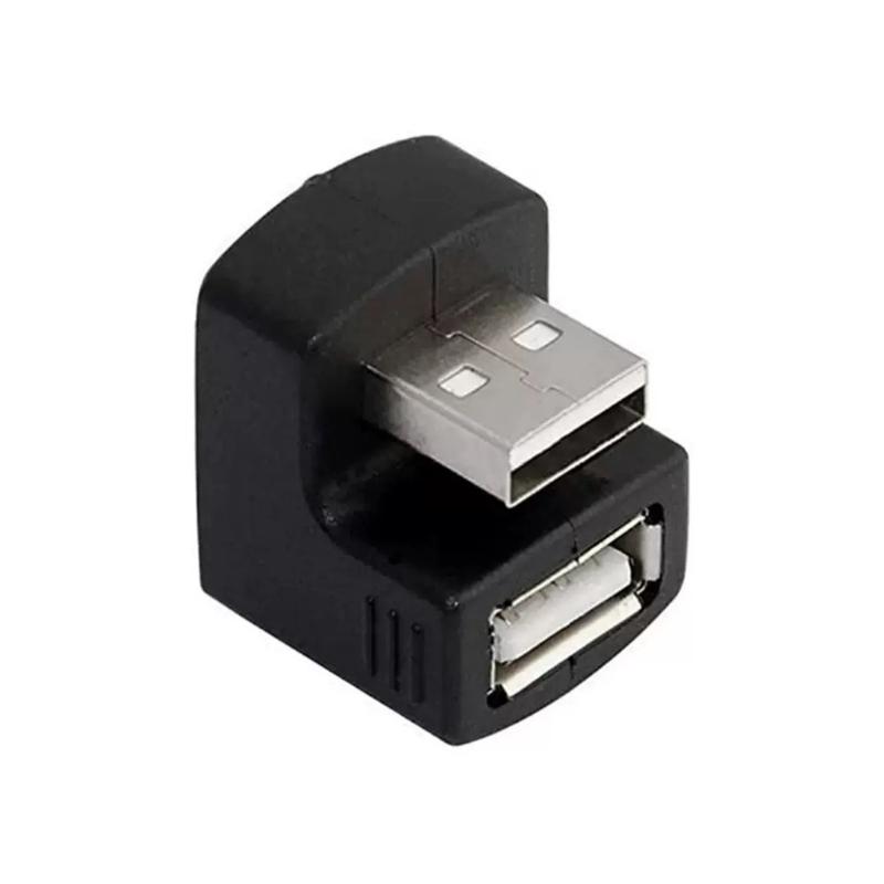 USB2.0 Папа-Мама U-образный Изогнутый Соединитель Адаптер Plug And Play Для Компьютера, Клавиатуры, Мыши, Принтера, Камер