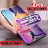 HD gidrogel plyonka IPhone Samsung Huawei Honor Xiaomi Redmi Meizu OnePlus uchun o'ta yupqa va chizilishga chidamli ekran himoyachisi
