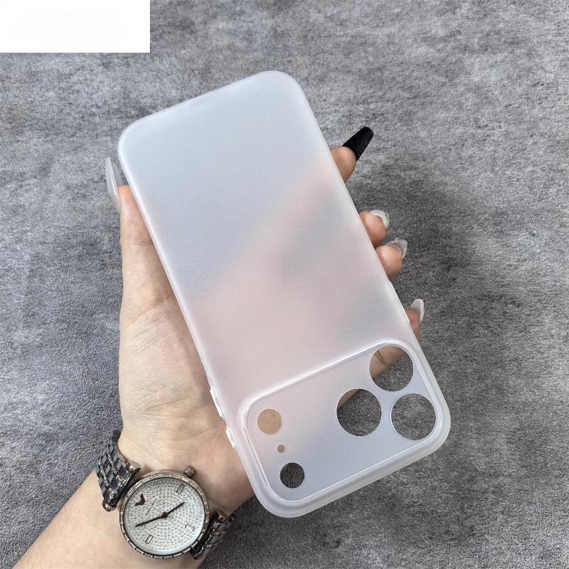 Ультратонкий матовый чехол для телефона 0,3 мм для iPhone 17 Pro Max 17 Air Полупрозрачная матовая мягкая PP-накладка для iPhone 17Pro