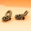 3D Mini Dragon Casting Animal Figurine Retro Style Brass Sculpture Home Office Room Desktop Decoration Collect Ornaments Gift