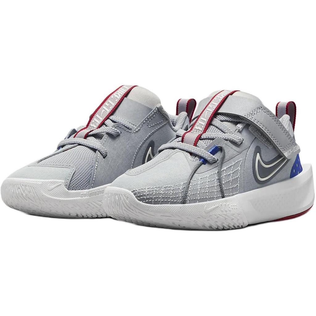 Nike Амортизирующая накладка от пинков Низкие Детские Баскетбольные Кроссовки Волк Серый Дети Возраст 3 7 Лет FD7034-004