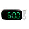 Mirror Clock Large Display Digital Alarm Clock LED Electronic Clock for Bedside Desktop Room