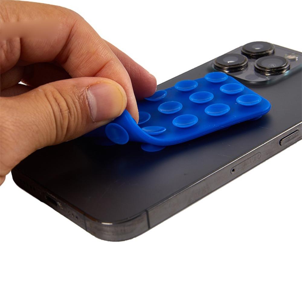 Multifunction Silicone Rubber Sucker Pad Double Sided Suction Cup Mobile Phone Fixed Pad