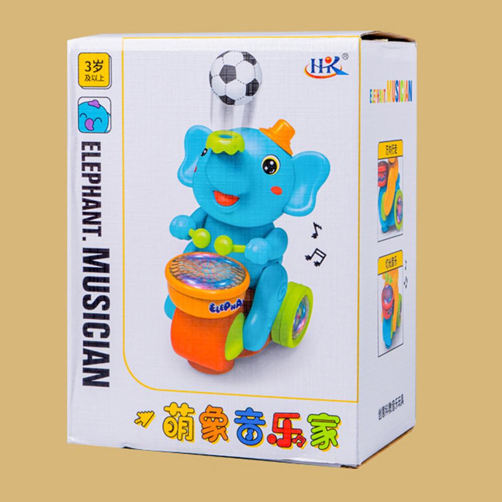 Elephant Musical Interactive Toy Baby Musical Toys Early Learning Interactive Toy Christmas Birthday Gifts for Toddlers Aged 3+