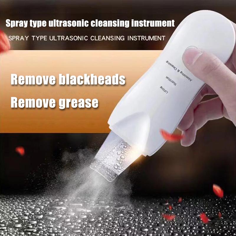 Blackhead Scraper Electric Pore Cleaner Acne Removal Exhaust Instrument Suction Wonder Ultrasonic Peeler