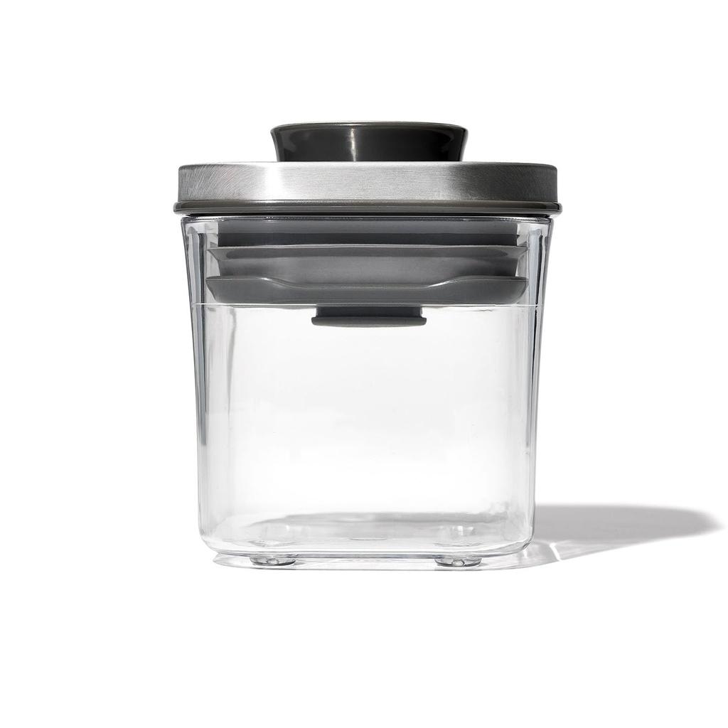OXO Storage Container OXO Plastic Airtight Stainless Steel Pop Container Mini Square Mini 0.2L