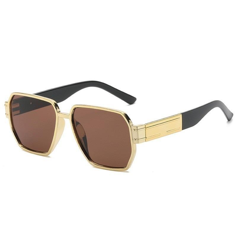 Необычные ретро многоугольные солнцезащитные очки Европейские и американские персонализированные модные женские солнцезащитные очки Модные очки