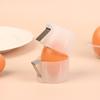 Egg Topper Shell Cutter Beater Raw Egg Cracker Separator Filter Egg Opener White/Black Kitchen Baking Tools