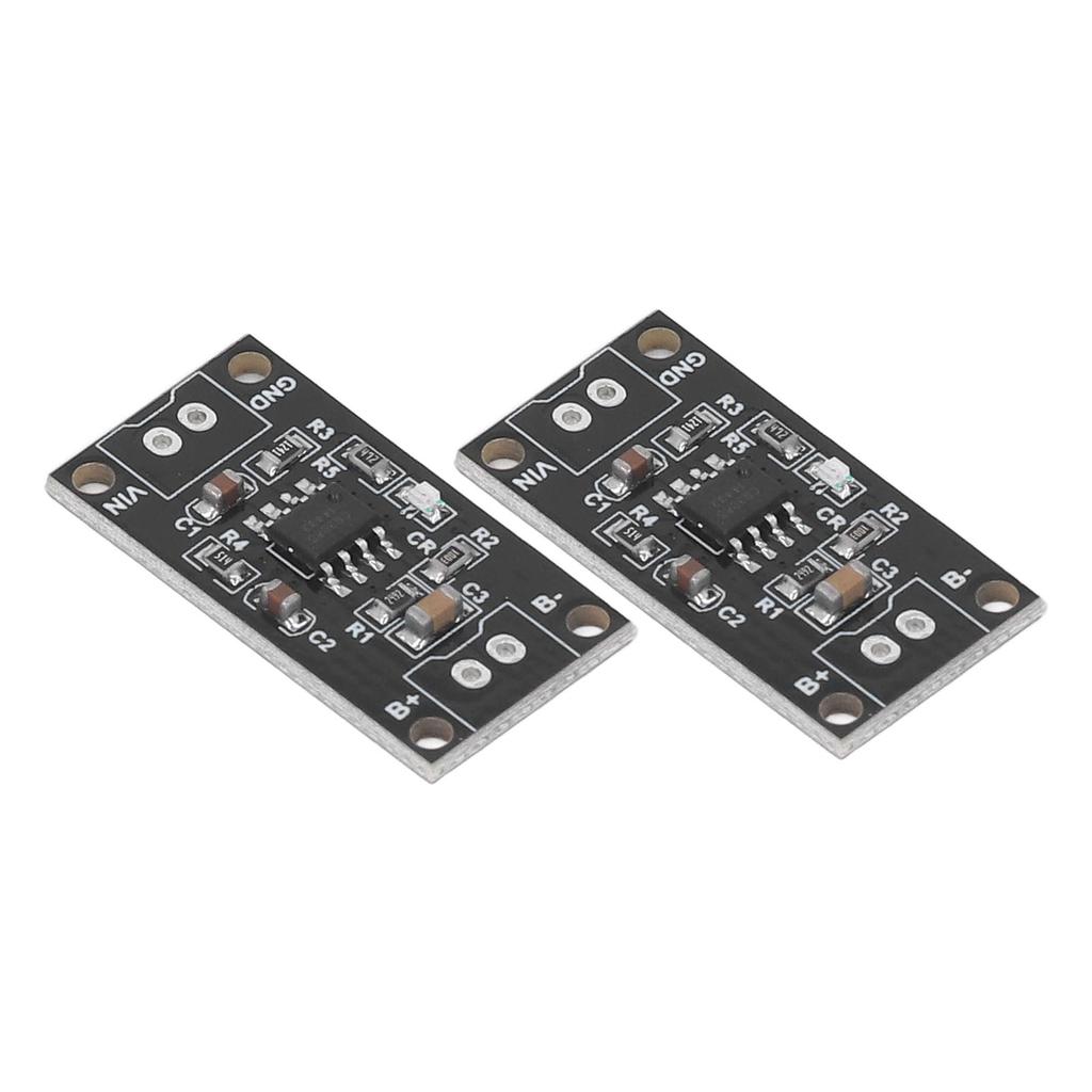 2Pcs NiMH Battery Charge Board 1S CC CV Short Circuit Protection NiMH Battery Charge Module 1.5V MRB048A