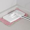 Mini Mop with 4 Reusable Clothes Flexible Easy Assembly Pet Hair Remover Mop Bathroom