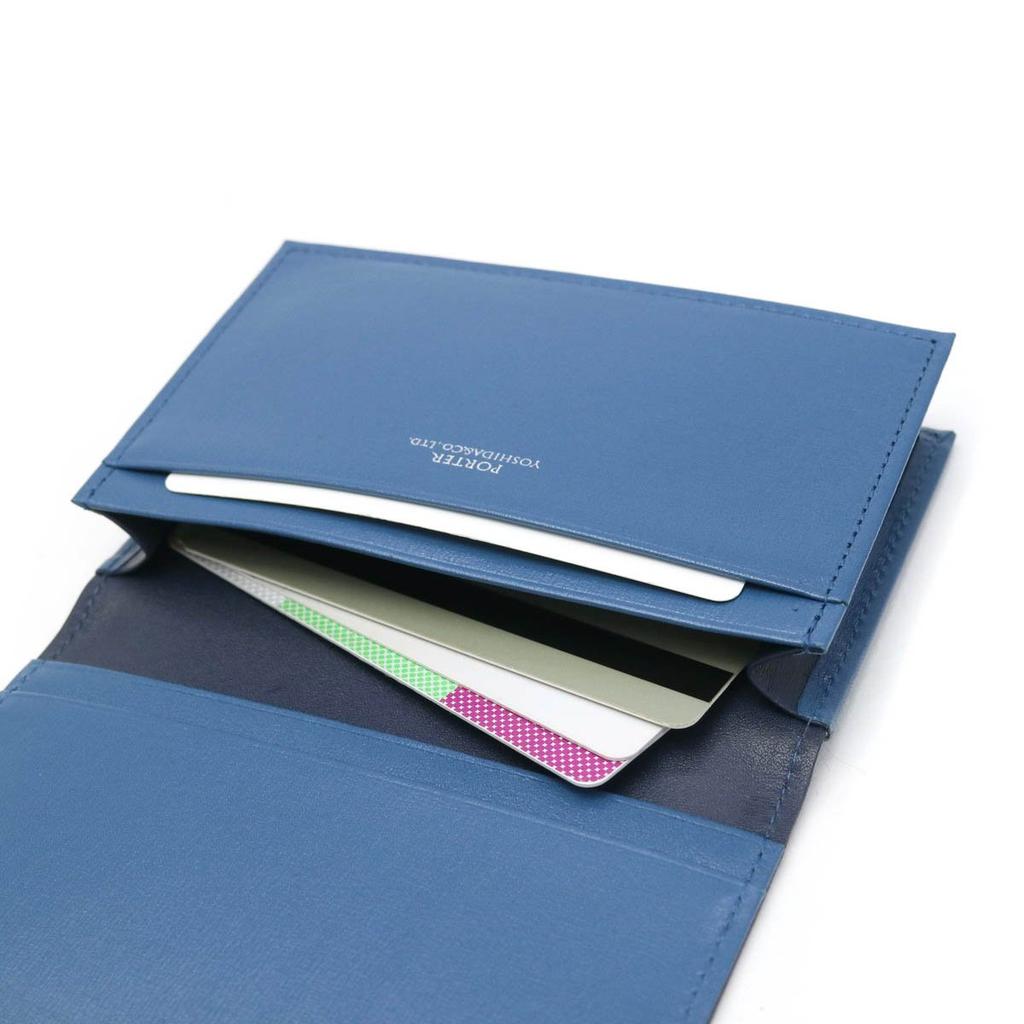 Porter PLUME Card Case CARD CASE [Porter] 179-03877 Navy/50