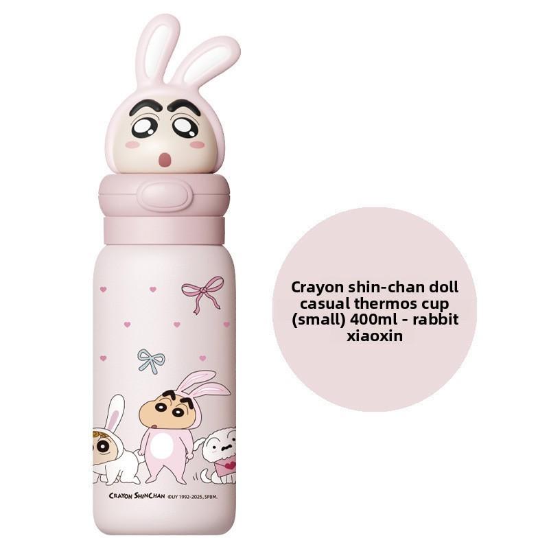 Disney Nick Judy Lotso Stitch Fox Rabbit Bear Print Stainless Steel Insulated Cup For Kids Office And School Use